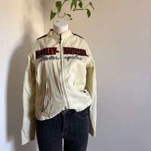 Vintage Harley-Davidson Bomber Jacket – Size M